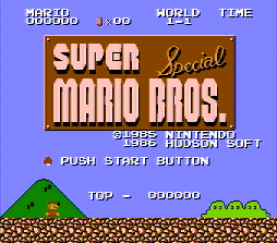 Super Mario Bros Special by Hudson Soft